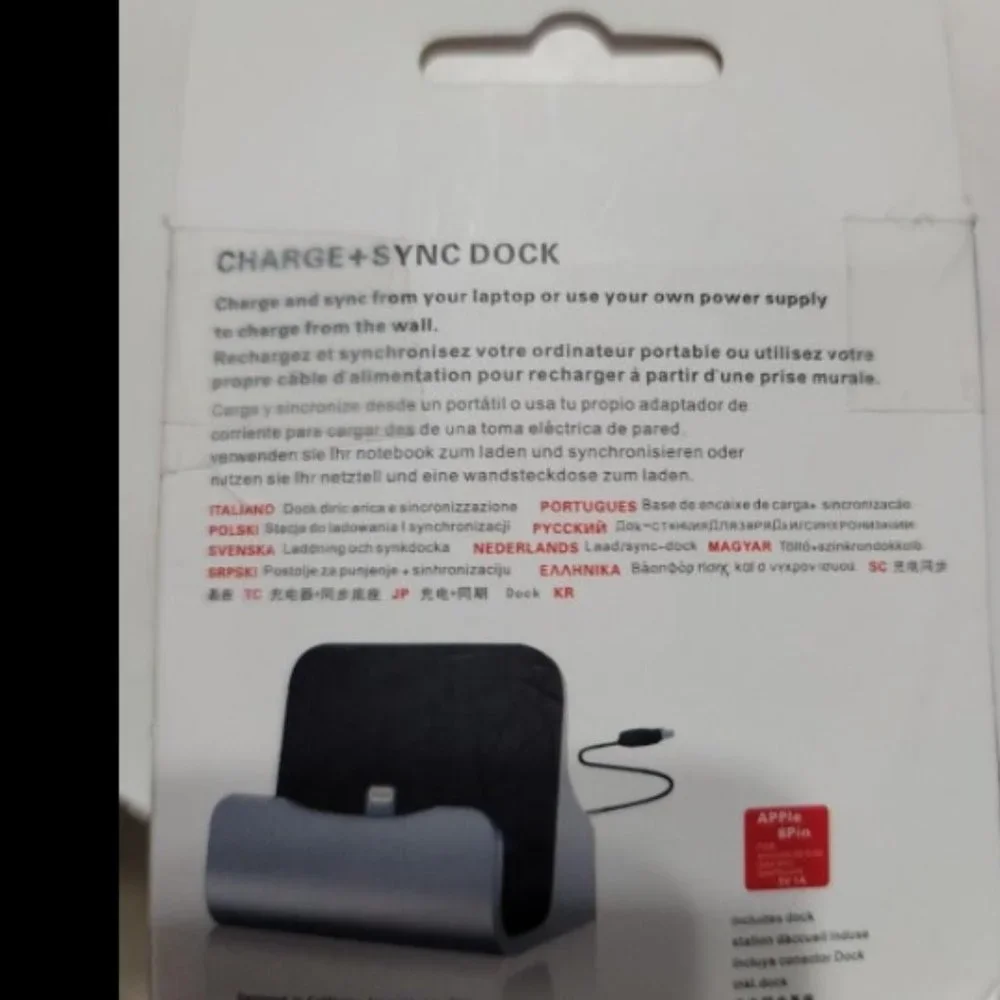 iPhone USB Charger Docking Stand Station Cradle